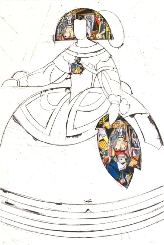 Etching And Aquatint Valdés - Mariana