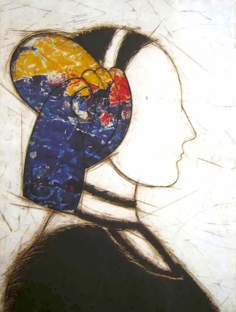 Etching And Aquatint Valdés - Profil