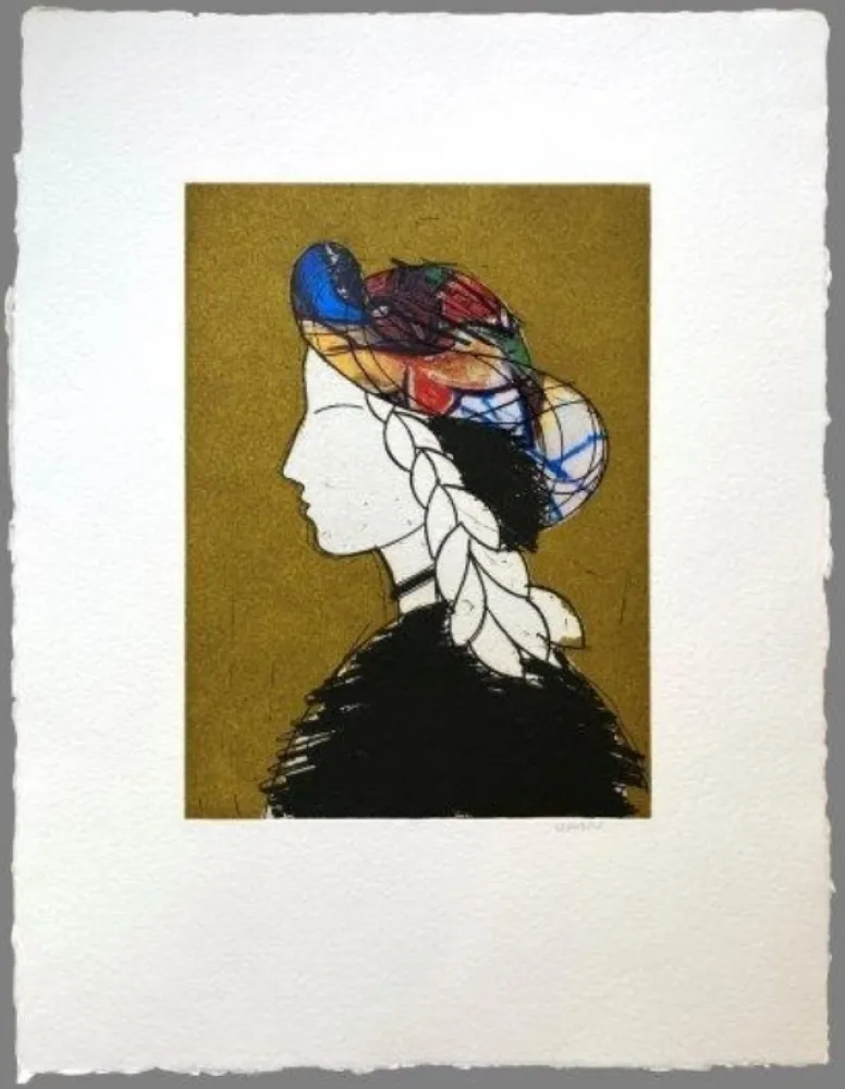 Etching And Aquatint Valdés - Silvana