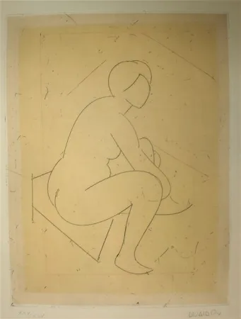 Engraving Valdés - S/T VI