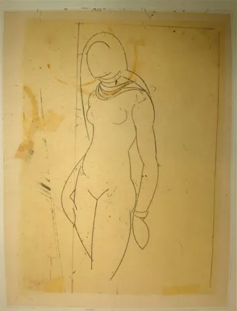 Engraving Valdés - S/T VII