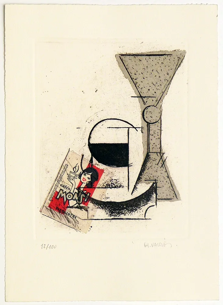 Etching Valdés - Still Life II