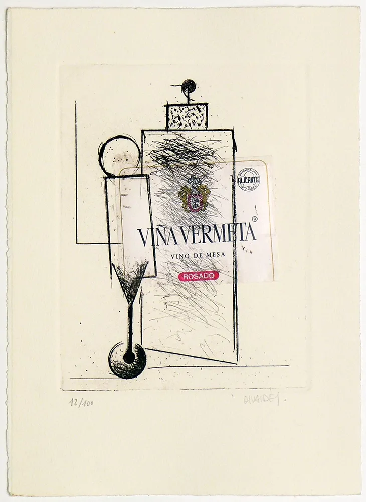 Etching Valdés - Still Life IV