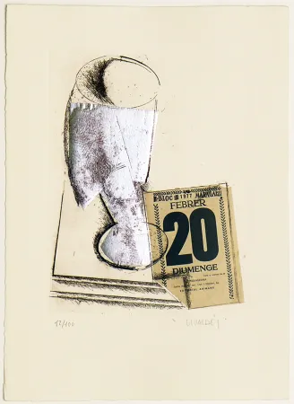 Etching Valdés - Still Life V