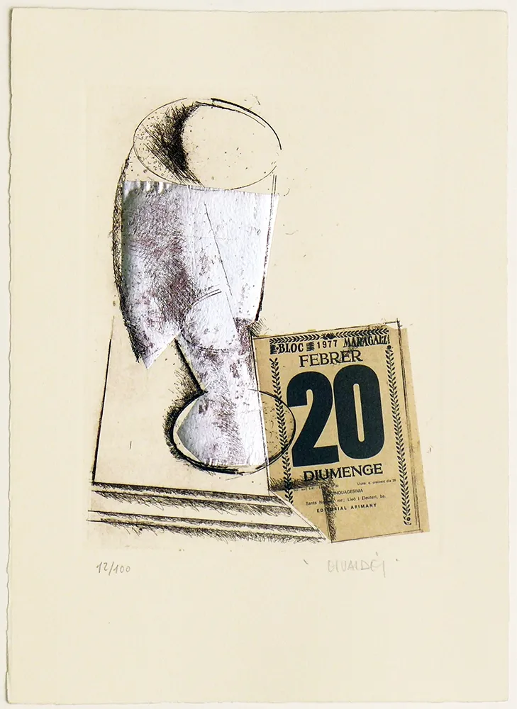 Etching Valdés - Still Life V