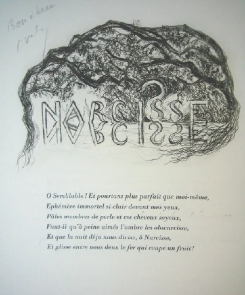 Drypoint Valery - Narcisse