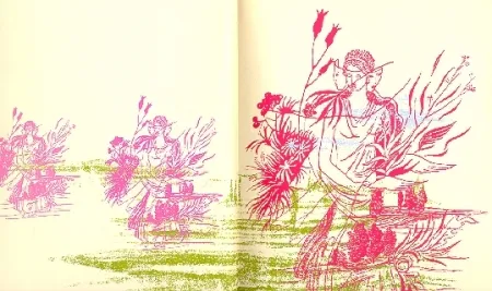 Illustrated Book Vallmitjana - Poesie