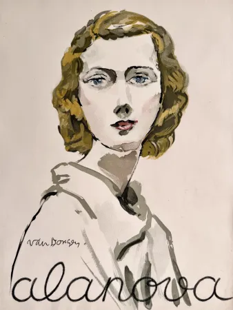 Lithograph Van Dongen -  Alanova