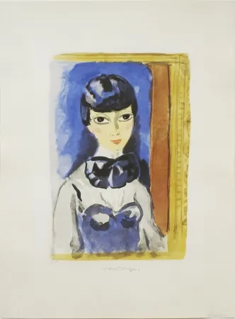Lithograph Van Dongen - Claudine