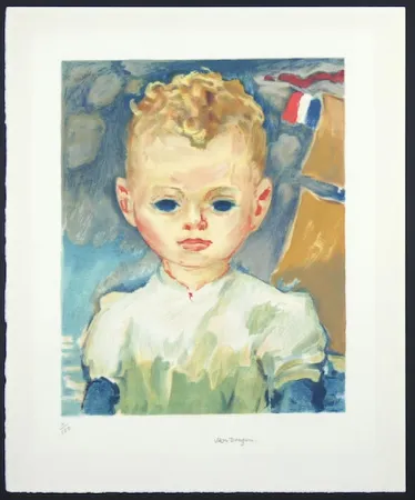 Lithograph Van Dongen - Jean-Marie in the Harbour