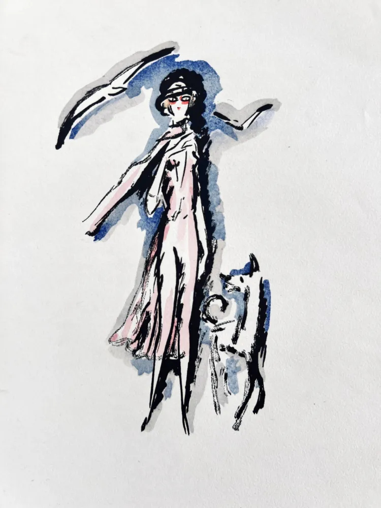 Lithograph Van Dongen - La Garçonne