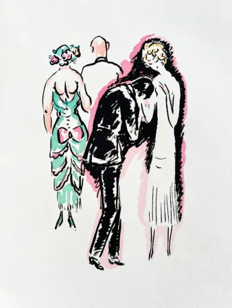 Lithograph Van Dongen - La Garçonne