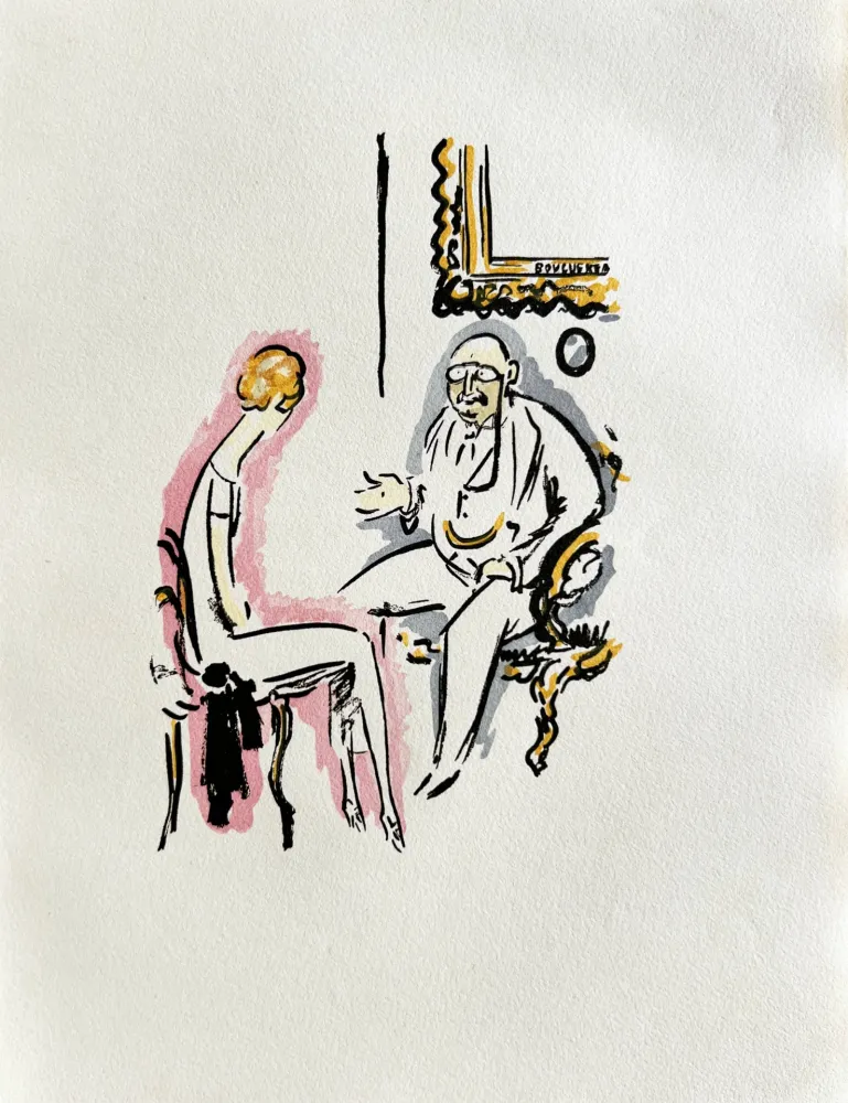 Lithograph Van Dongen - La Garçonne