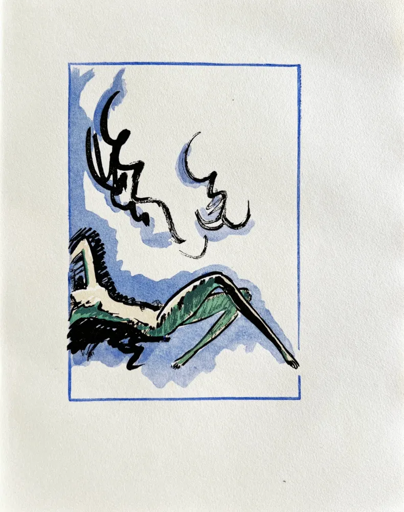 Lithograph Van Dongen - La Garçonne