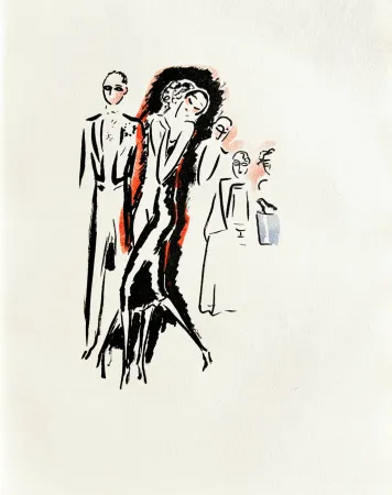 Lithograph Van Dongen - La Garçonne