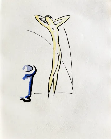 Lithograph Van Dongen - La Garçonne