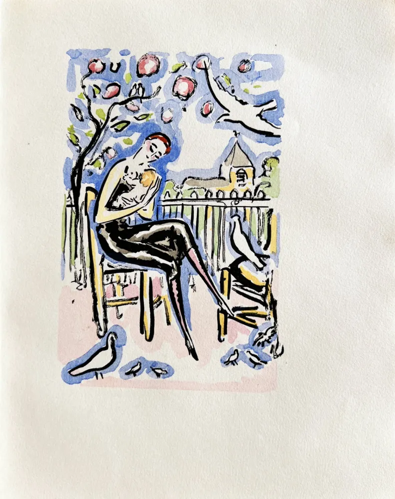 Lithograph Van Dongen - La Garçonne