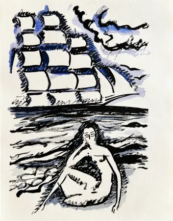 Lithograph Van Dongen - La Garçonne