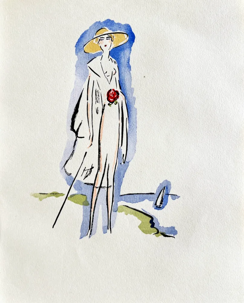 Lithograph Van Dongen - La Garçonne