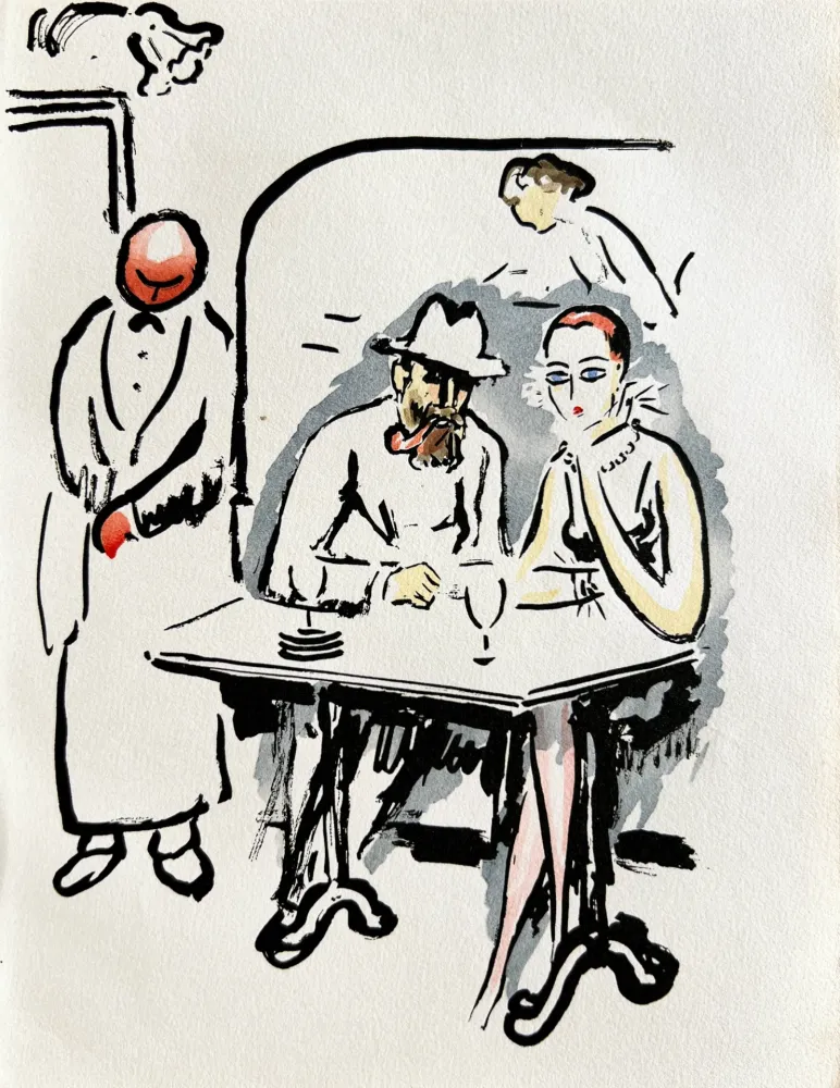 Lithograph Van Dongen - La Garçonne