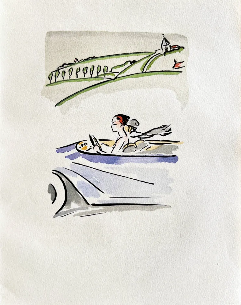 Lithograph Van Dongen - La Garçonne