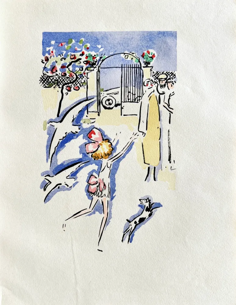 Lithograph Van Dongen - La Garçonne