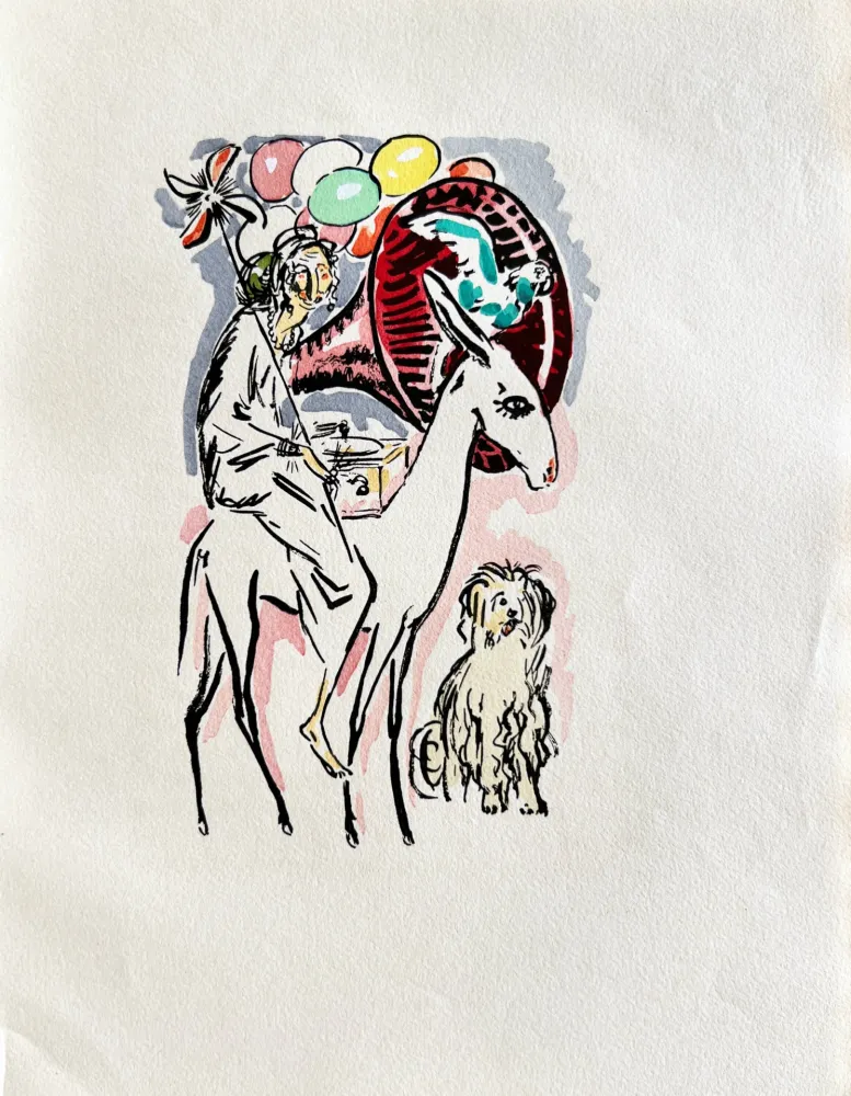 Lithograph Van Dongen - La Garçonne