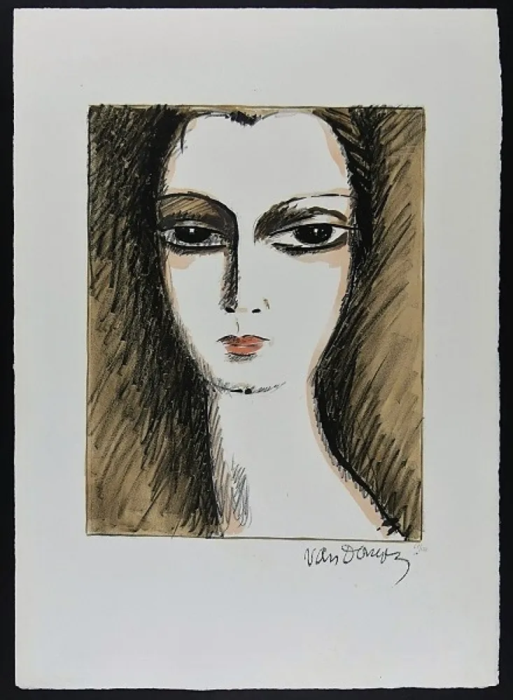 Lithograph Van Dongen - L'Anglaise