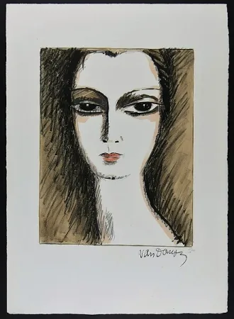 Lithograph Van Dongen - L'Anglaise