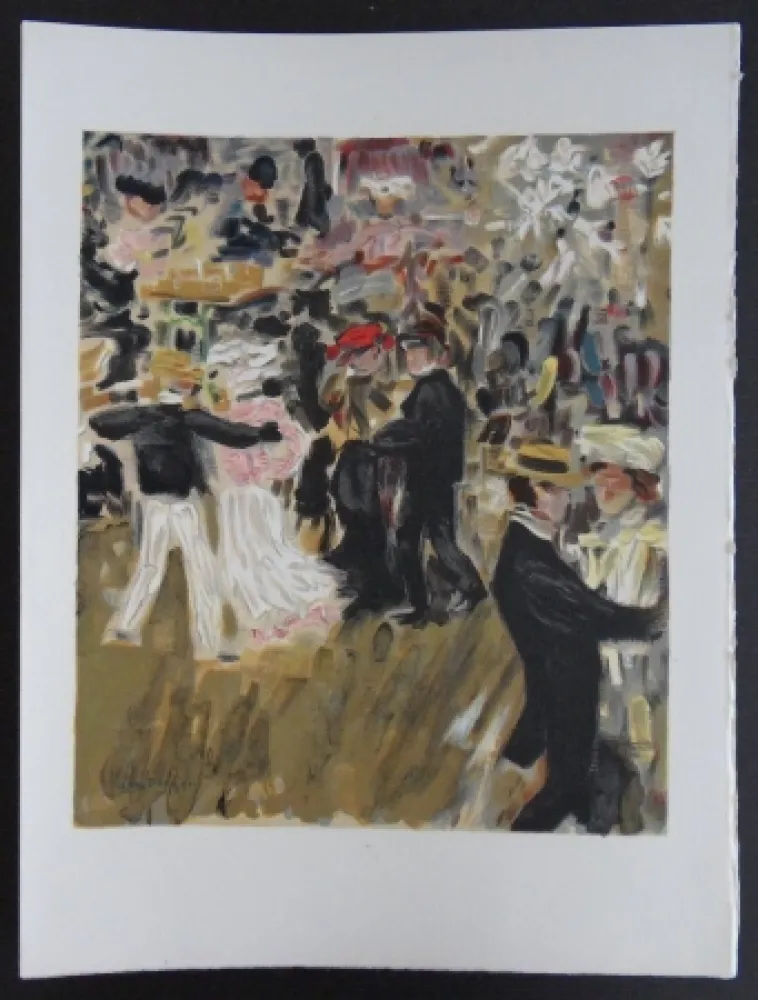 Lithograph Van Dongen - Le Moulin de la Galette