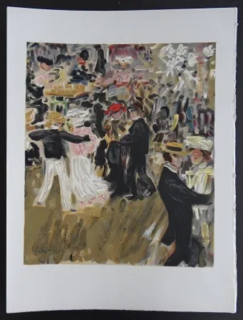 Lithograph Van Dongen - Le Moulin de la Galette