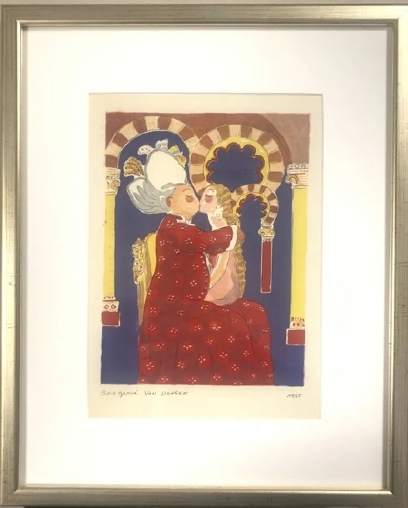 Woodcut Van Dongen - Les 1001 nuits