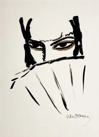 Lithograph Van Dongen - L'Espagnole