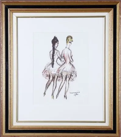 Lithograph Van Dongen - MANNEQUINS – 1960