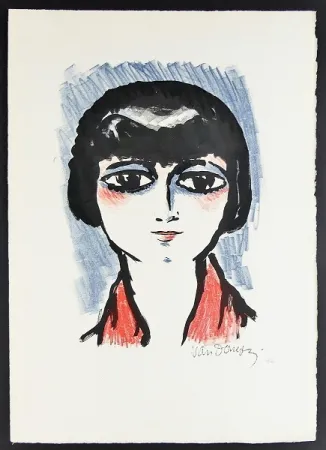Lithograph Van Dongen - Maud Loty