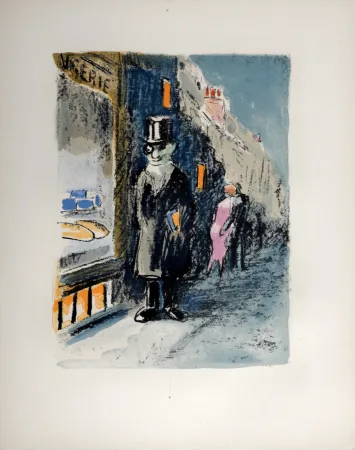 Lithograph Van Dongen - Max Jacob, 1949