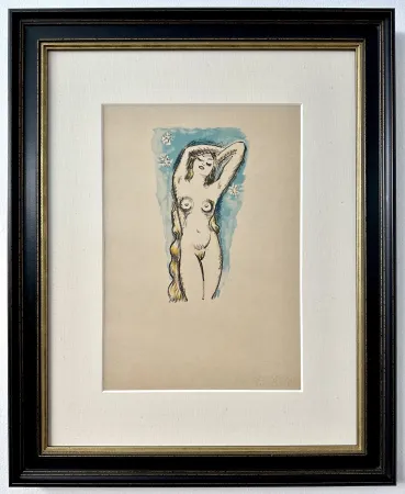 Lithograph Van Dongen - Nu Nocturne