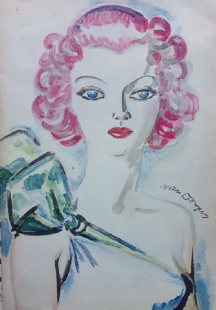 Lithograph Van Dongen - Toile D'avignon