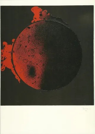 Lithograph Van Hoeydonck - JO BARCELONA