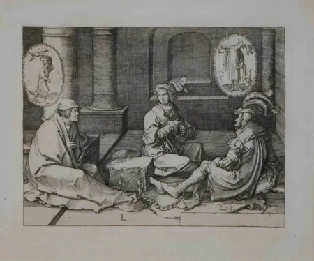 Engraving Van Leyden - Senza titolo