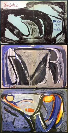 Illustrated Book Van Velde - 7 Lithographies pour le Catalogue Galerie Krugier n°1 (1962)