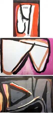 Illustrated Book Van Velde - BRAM VAN VELDE. Derrière le Miroir n° 240. Octobre 1980.