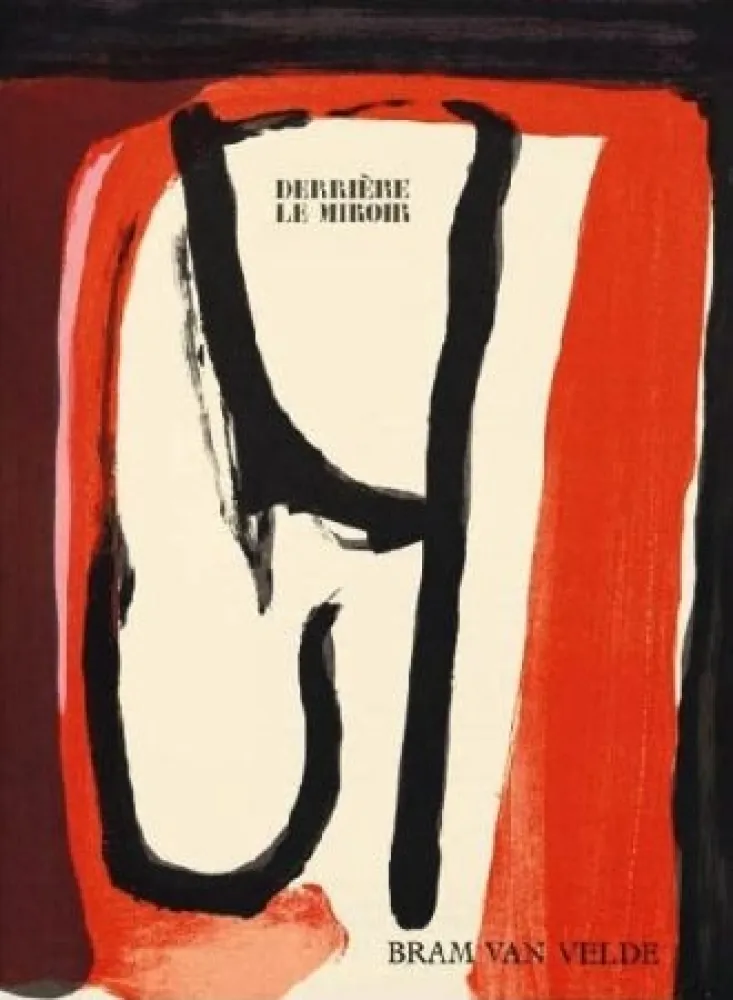 Lithograph Van Velde -  Derriere Le Miroir N°240