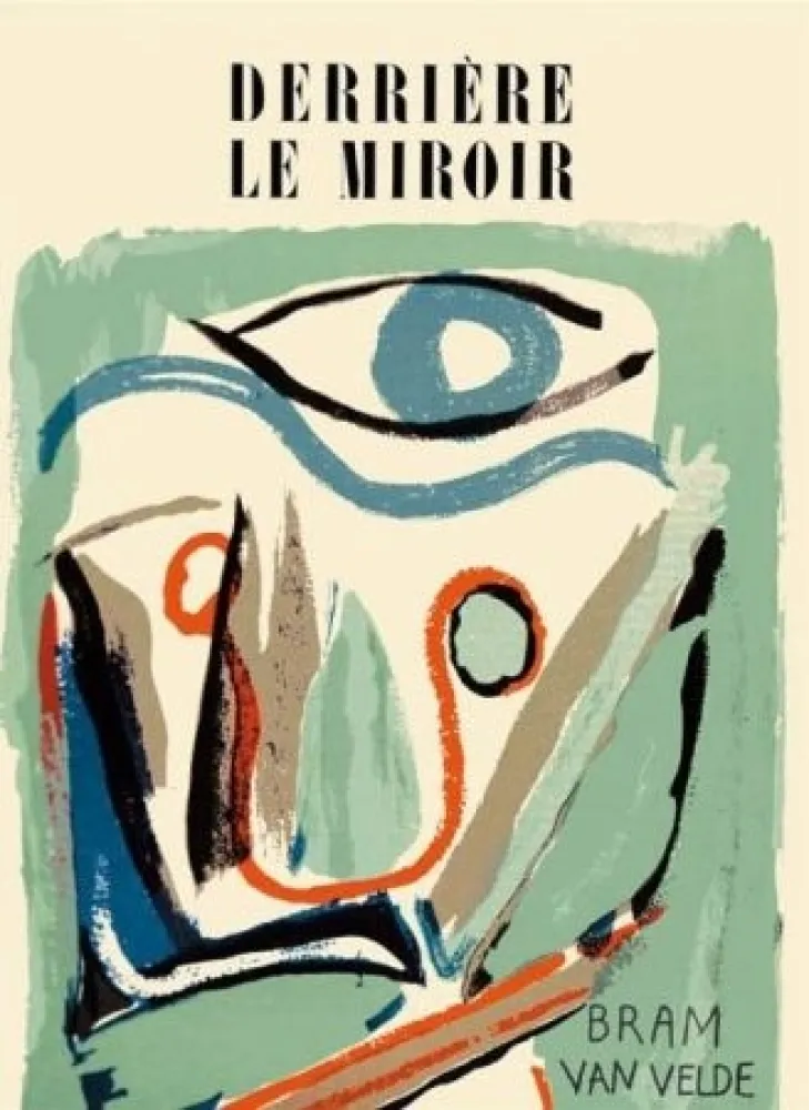 Lithograph Van Velde - Derriere Le Miroir N°43
