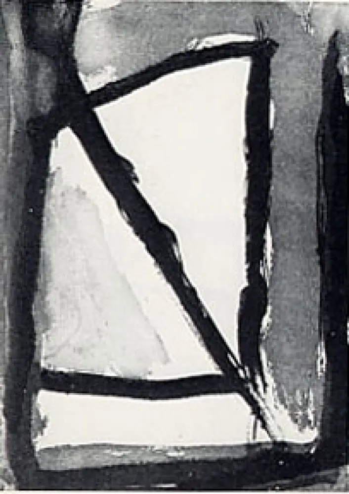 Etching Van Velde - Hantise V 