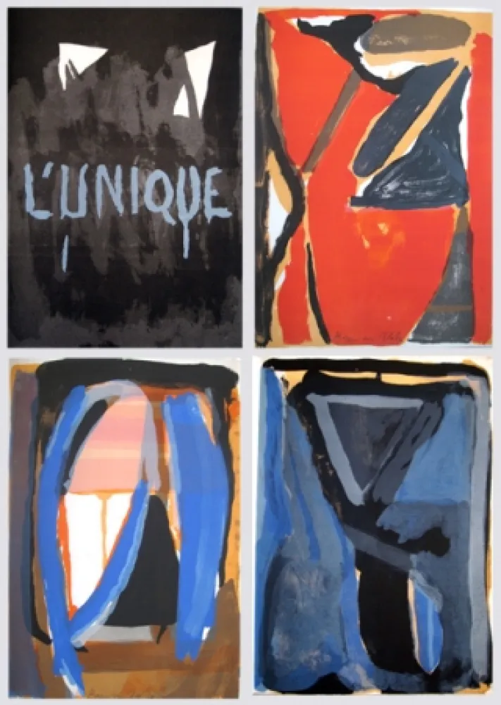 Illustrated Book Van Velde - L'unique