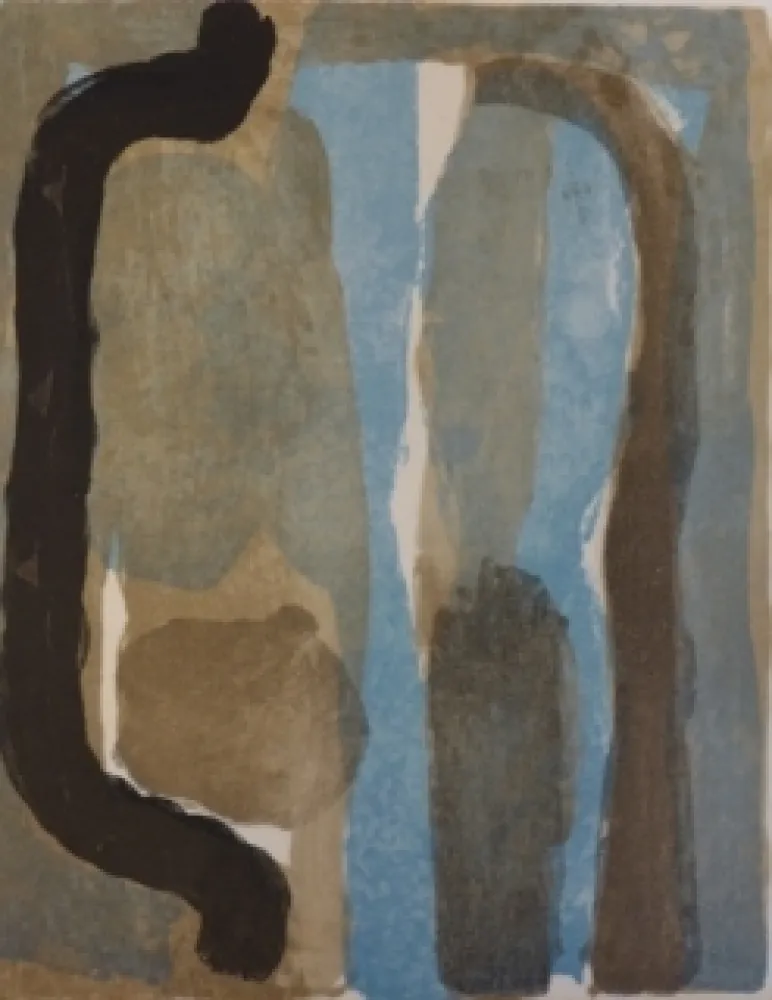 Lithograph Van Velde - Mason, 197