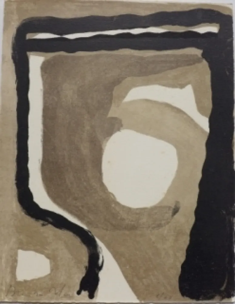 Lithograph Van Velde - Mason, 198