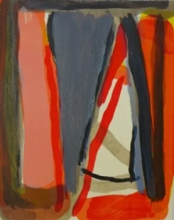 Lithograph Van Velde - Mason, 199