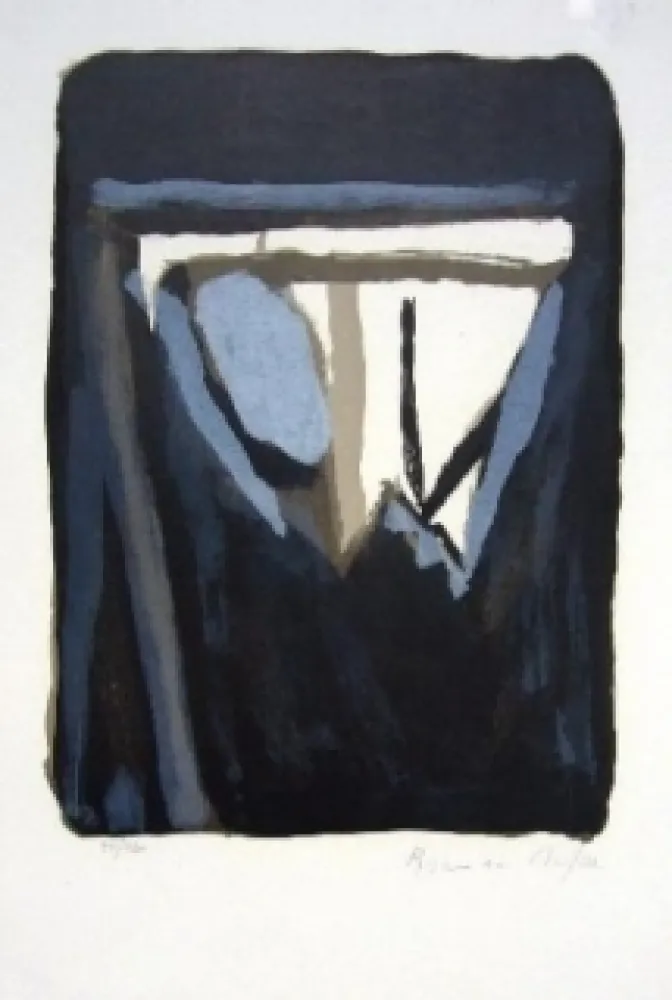 Lithograph Van Velde - MMP 112